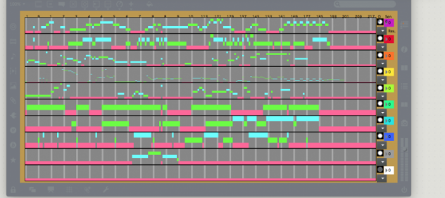 Midi sequencer