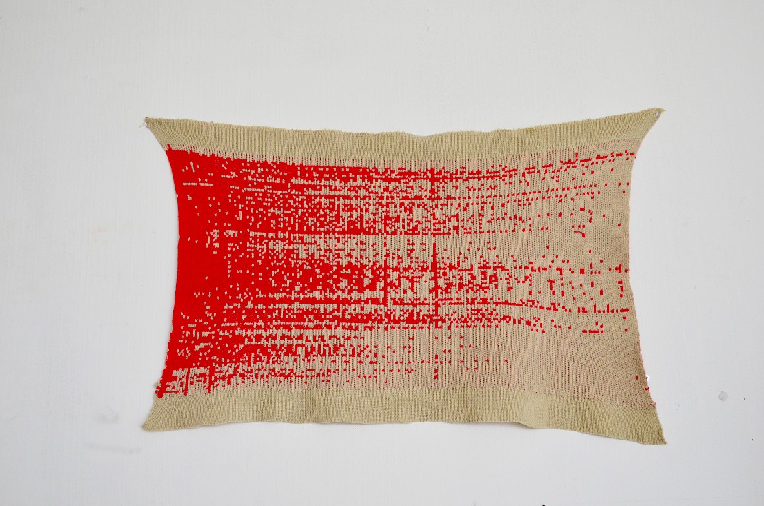 Knitted Spectrogramme