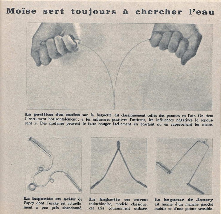 Dowsing Rod, baguettes de sourcière