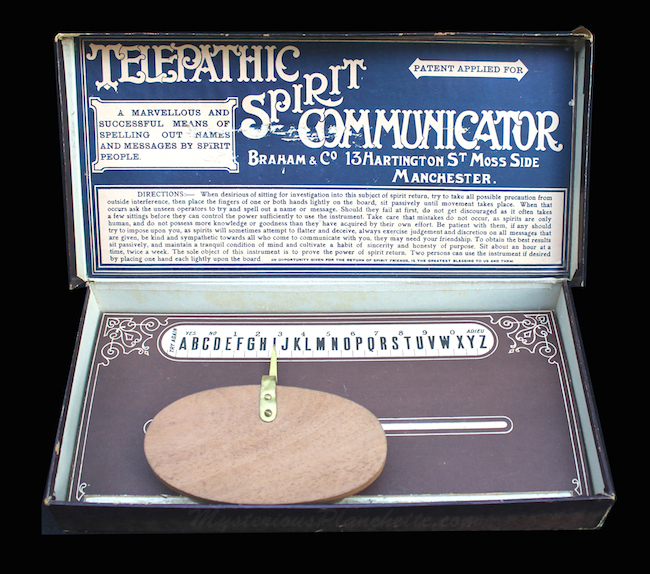 Spirit Hodge 1910 Braham Telepathic spirit communicator