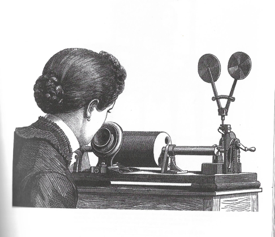 The phonographe and microphone